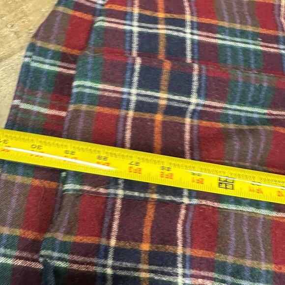 Vintage Pendleton Shirt Mens Large Flannel Wool Plaid Made in USA - Picture 3 of 13